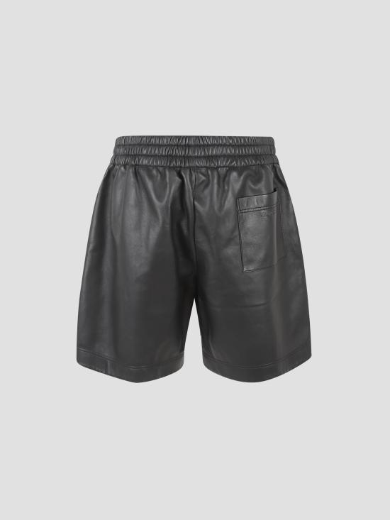 25FW 구찌 레더 버뮤다 832983XNA7N 1000 BLACK - GUCCI