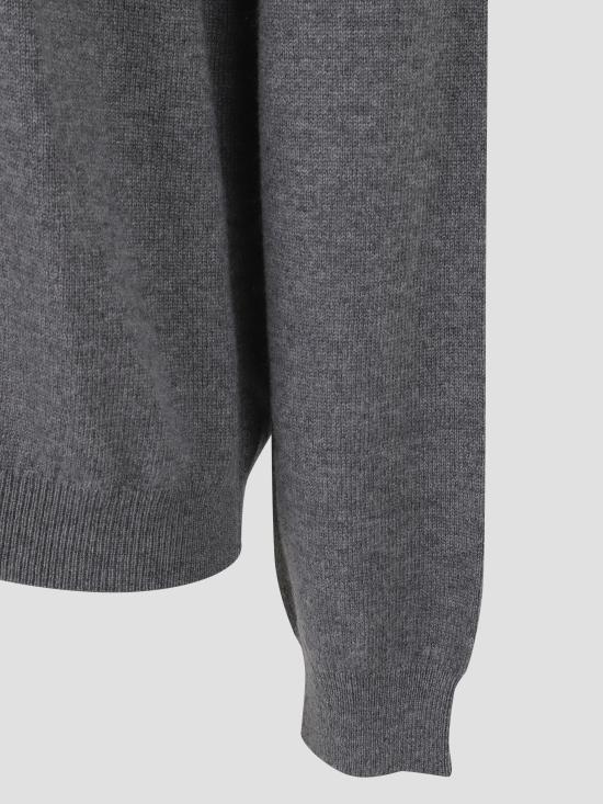 25FW 구찌 자수 로고 스웨터  833668XKEYH 1015 GREY - GUCCI