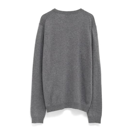 25FW 구찌 자수 로고 스웨터  833668XKEYH 1015 GREY - GUCCI