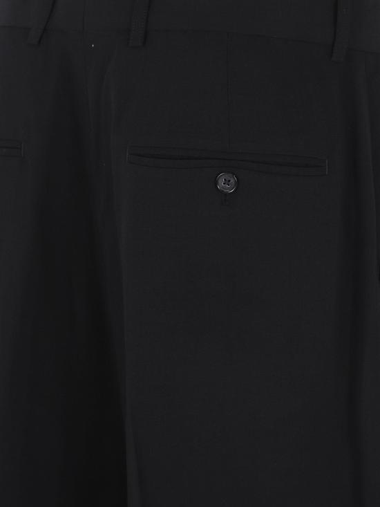 25FW 토템 스트레이트 팬츠 254WRB0303FB0475 001 BLACK - TOTEME