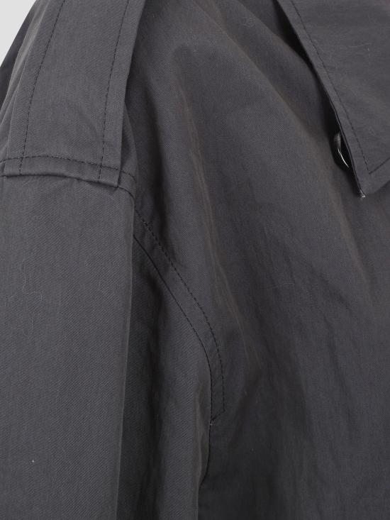 25FW 토템 트렌치 코트 252WRO0197FB0410 263 BLACK - TOTEME