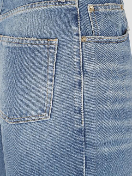 25FW 골든구스 스트레이트 팬츠 GWP00844P000621 50100 BLUE - GOLDEN GOOSE