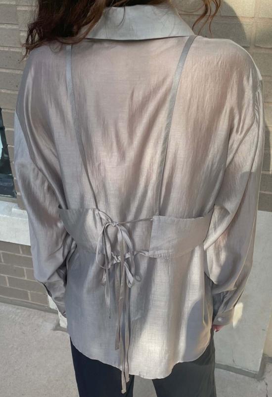  더 엔케이씨 스토어 블라우스 Nkc Store Lolana 버튼 다운 - The NKC Store