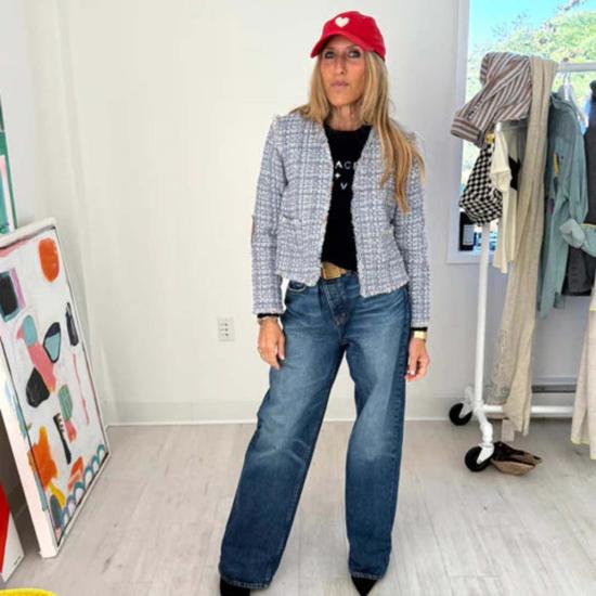  케리 로센탈 볼캡 케리 로젠탈 임퍼펙트 셰닐 하트 - KERRI ROSENTHAL