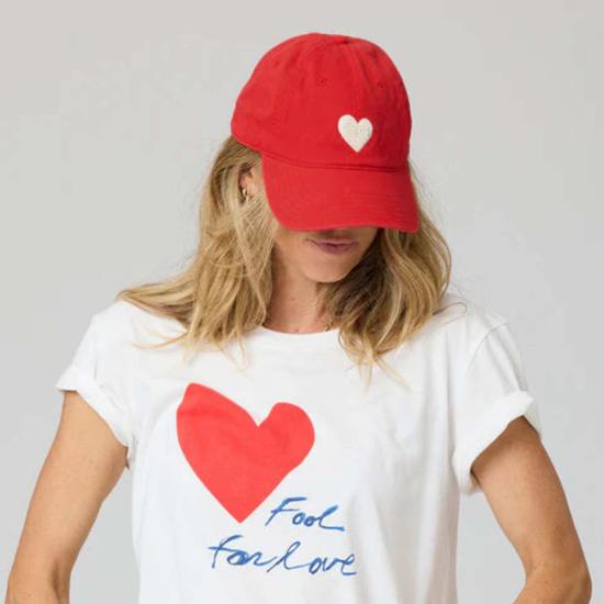  케리 로센탈 볼캡 케리 로젠탈 임퍼펙트 셰닐 하트 - KERRI ROSENTHAL