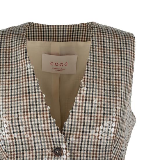 25FW Cogo 베스트 25FMBK05325FPX126 Beige - OTHER BRANDS