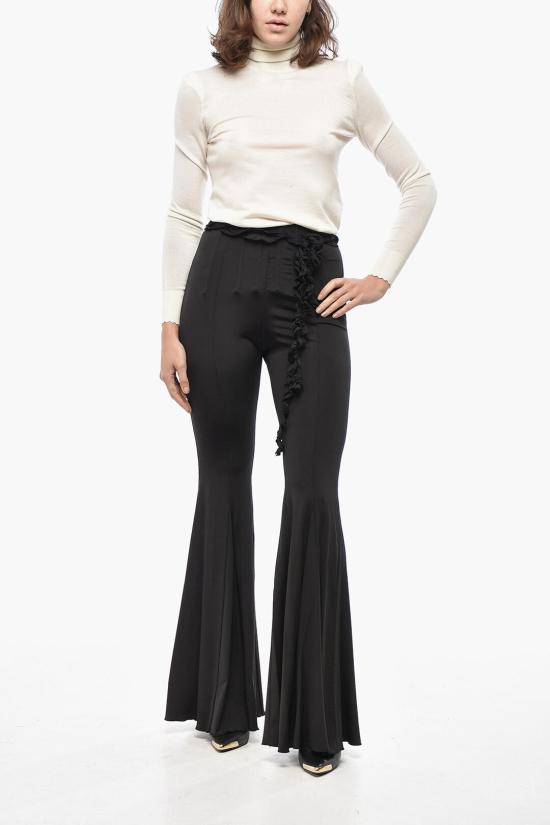  로테이트 스트레이트 팬츠 111722100 BLACK Black - ROTATE