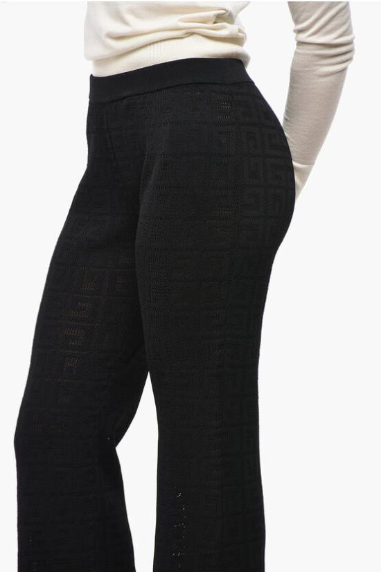  지방시 스트레이트 팬츠 BW511M4ZA4 001 Black - GIVENCHY