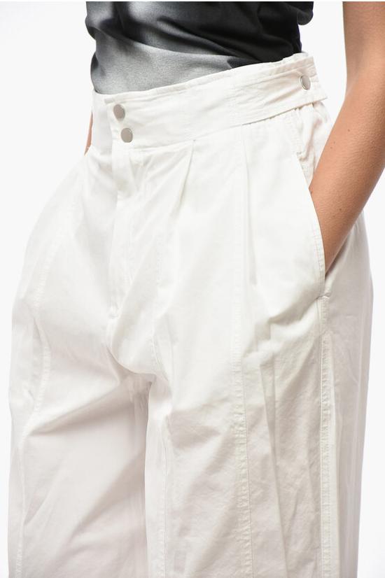  보테가베네타 스트레이트 팬츠 679434VA5Y0 9068 White - BOTTEGA VENETA