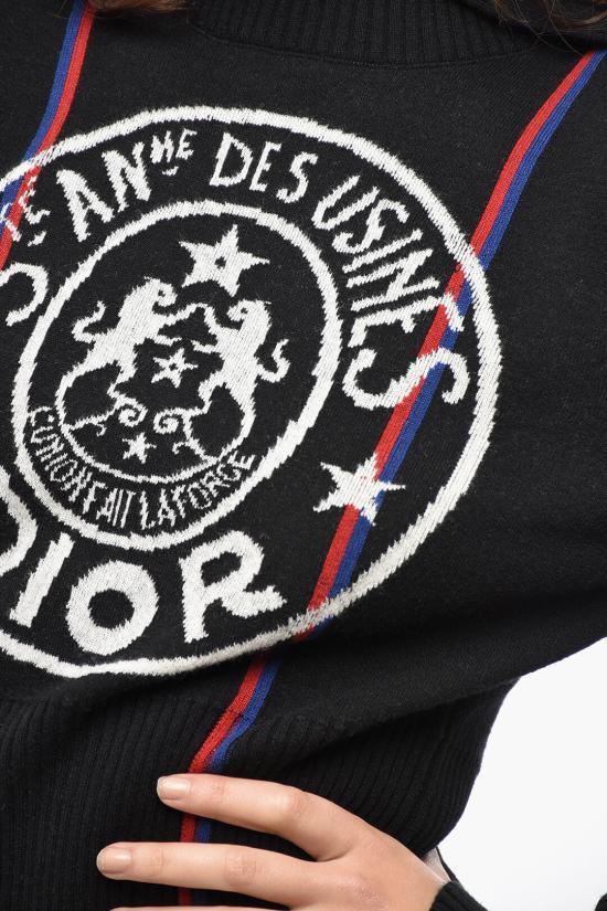  디올 터틀넥 324S77AM073 9330 Black - DIOR