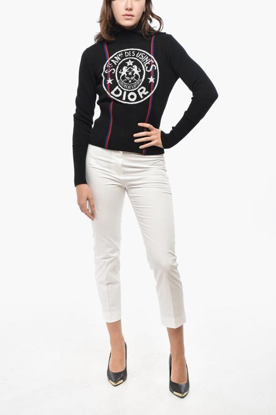  디올 터틀넥 324S77AM073 9330 Black - DIOR