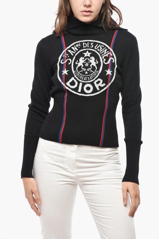  디올 터틀넥 324S77AM073 9330 Black