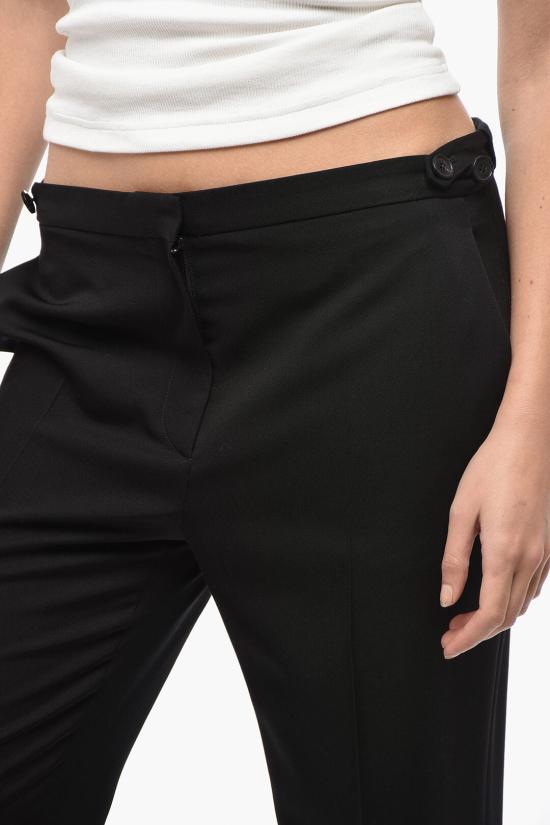  더로우 제시 울 테일러드 팬츠 8303 W3181 BLK Black - THE ROW