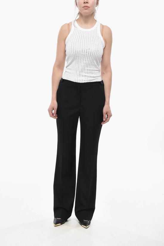  더로우 제시 울 테일러드 팬츠 8303 W3181 BLK Black - THE ROW
