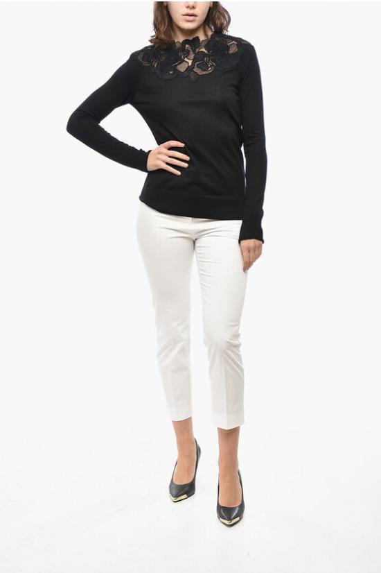  에르마노 설비노 스웨터 D455M310APATL 95708 Black - ERMANNO SCERVINO