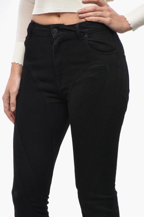  뮈글러 데님 팬츠 24P6PA0426247 B1919 Black - MUGLER