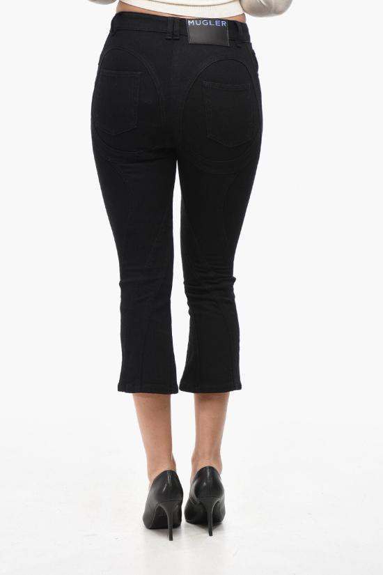  뮈글러 데님 팬츠 24P6PA0426247 B1919 Black - MUGLER