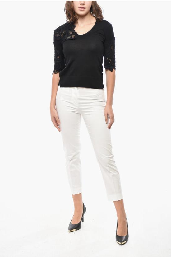  에르마노 설비노 스웨터 D455L312APATL 95708 Black - ERMANNO SCERVINO