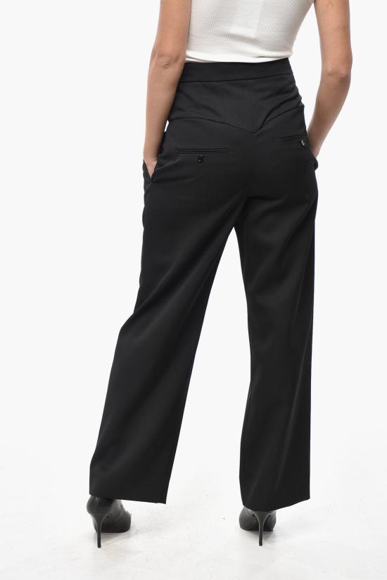  이자벨마랑 스트레이트 팬츠 PA0270FAA4F03I01BK Black - ISABEL MARANT