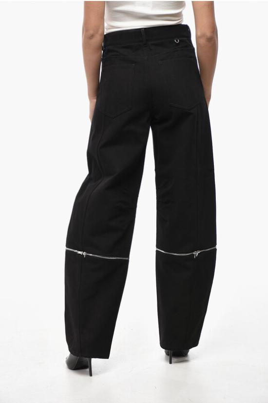  몽클레어 스트레이트 팬츠 2A000 01 M5014 999 Black - MONCLER