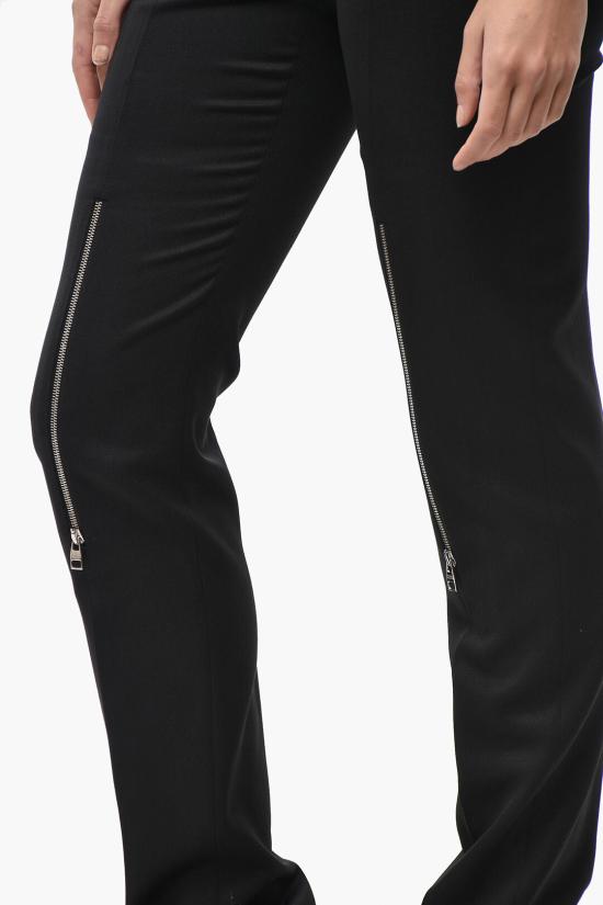  알렉산더 맥퀸 스트레이트 팬츠 757361QJAAC1000 Black - ALEXANDER MCQUEEN