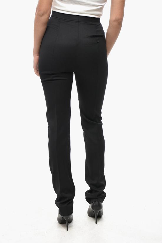  알렉산더 맥퀸 스트레이트 팬츠 757361QJAAC1000 Black - ALEXANDER MCQUEEN