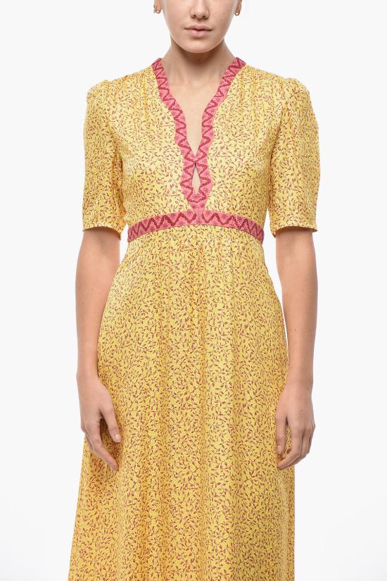  살로니 롱 원피스 10653 21652166 52166 Yellow - SALONI