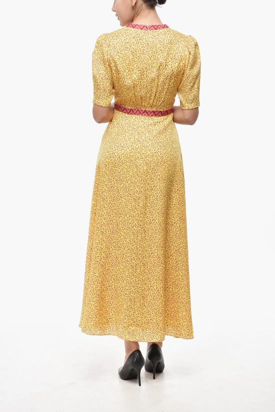  살로니 롱 원피스 10653 21652166 52166 Yellow - SALONI