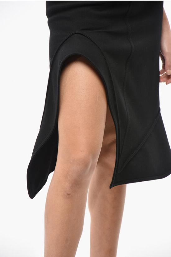  보테가베네타 롱 스커트 756693VKPH01000 Black - BOTTEGA VENETA