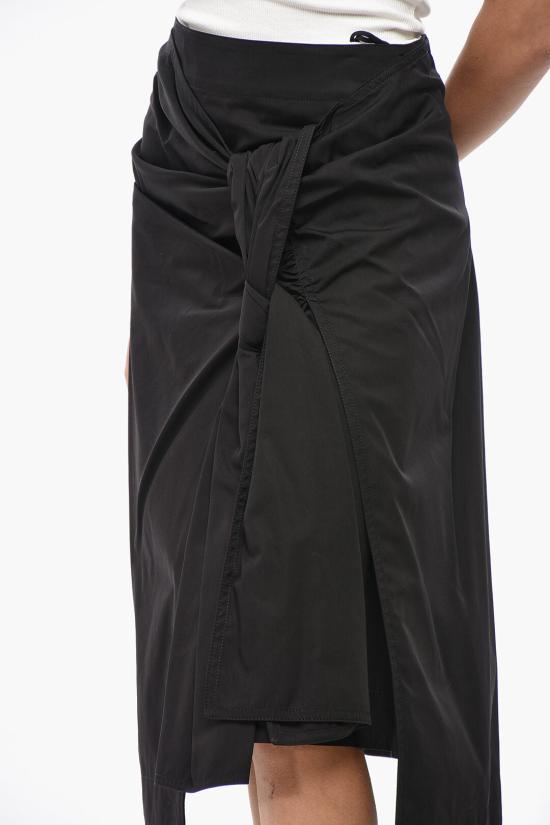  보테가베네타 롱 스커트 786369V3YS01002 Black - BOTTEGA VENETA