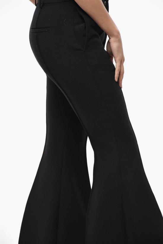  보테가베네타 스트레이트 팬츠 810473 V4MD0 1000 Black - BOTTEGA VENETA