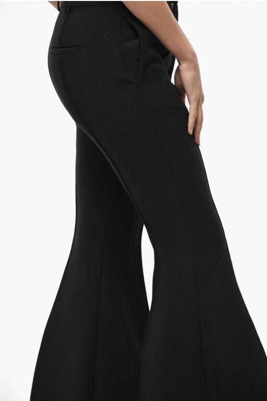  보테가베네타 스트레이트 팬츠 810473 V4MD0 1000 Black - BOTTEGA VENETA