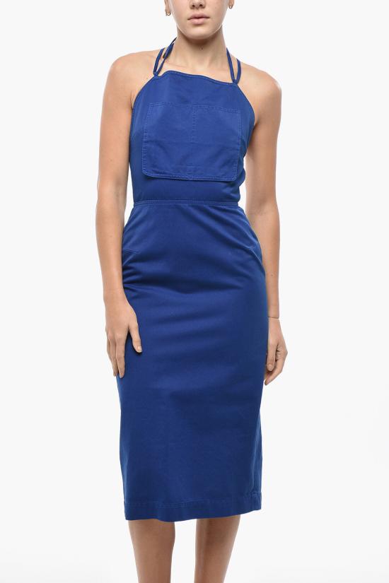  막스마라 롱 원피스 TEMIDE012 Blue - MAX MARA