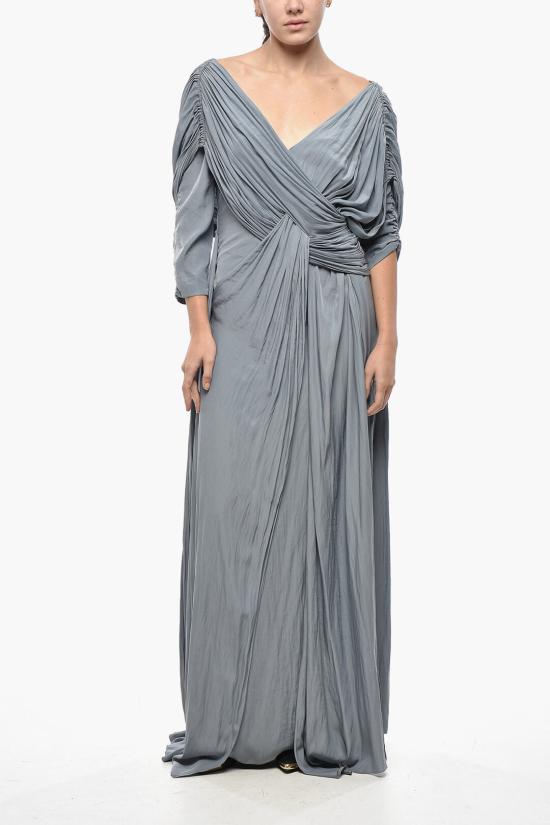  랑방 롱 원피스 RWDR376U2638P19 171 Gray
