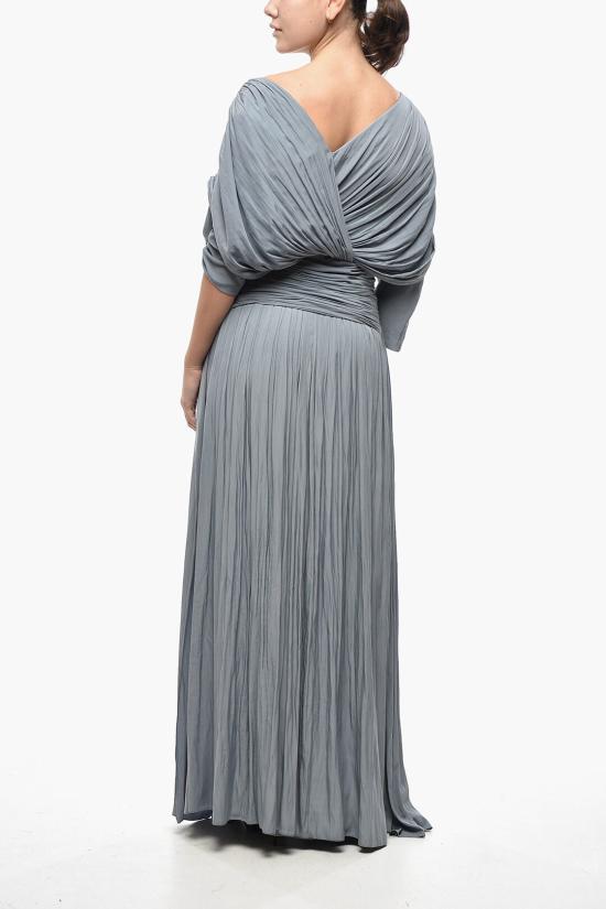 랑방 롱 원피스 RWDR376U2638P19 171 Gray - LANVIN