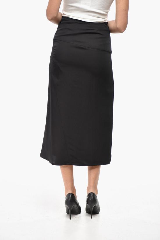  질샌더 롱 스커트 J03MA0125J65003001 Black - JIL SANDER