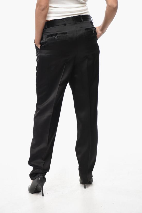  토템 스트레이트 팬츠 244 WRB0228 FB0208 001 Black - TOTEME