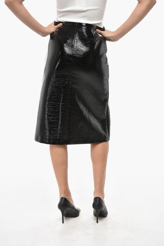  쿠레쥬 롱 스커트 324CJU181VY0014 9999 Black - COURREGES