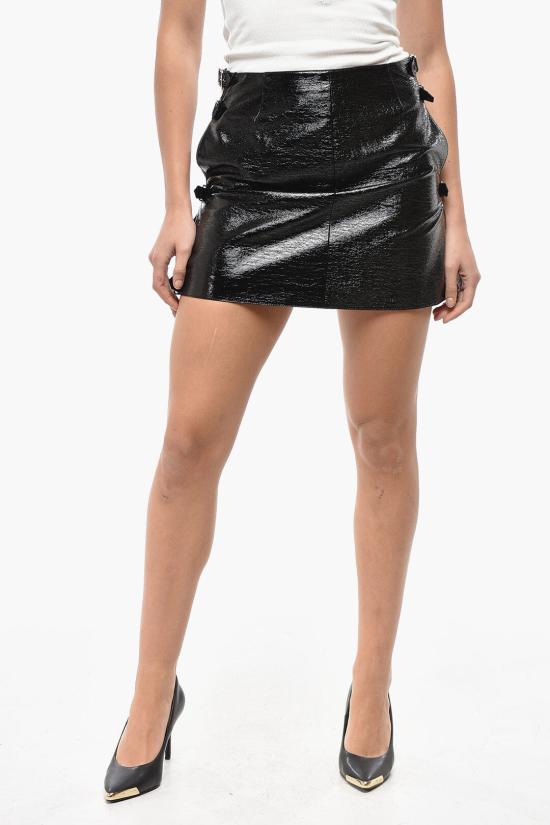  쿠레쥬 숏 스커트 324CJU187VY0015 9999 Black