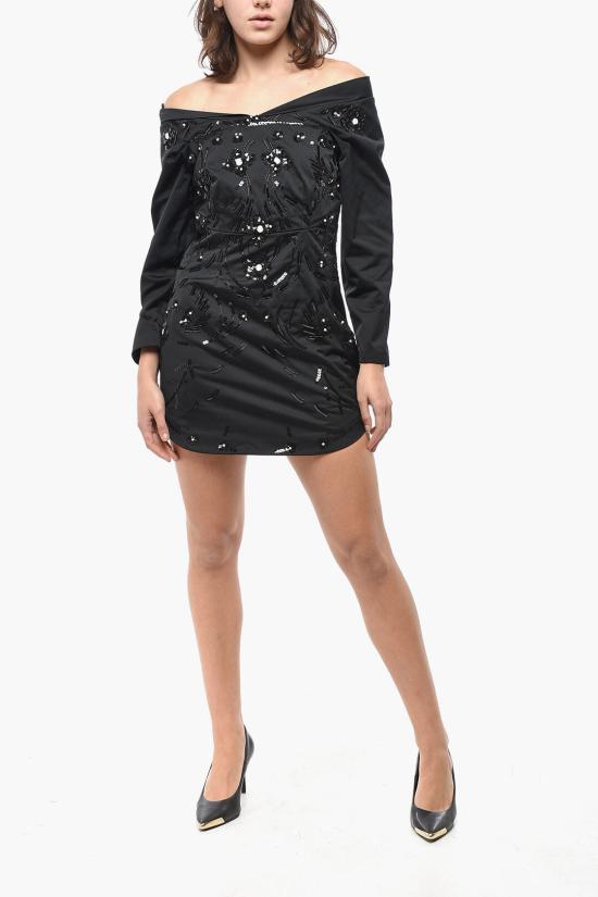  디스퀘어드2 숏 원피스 S75CV0677S78103900 Black