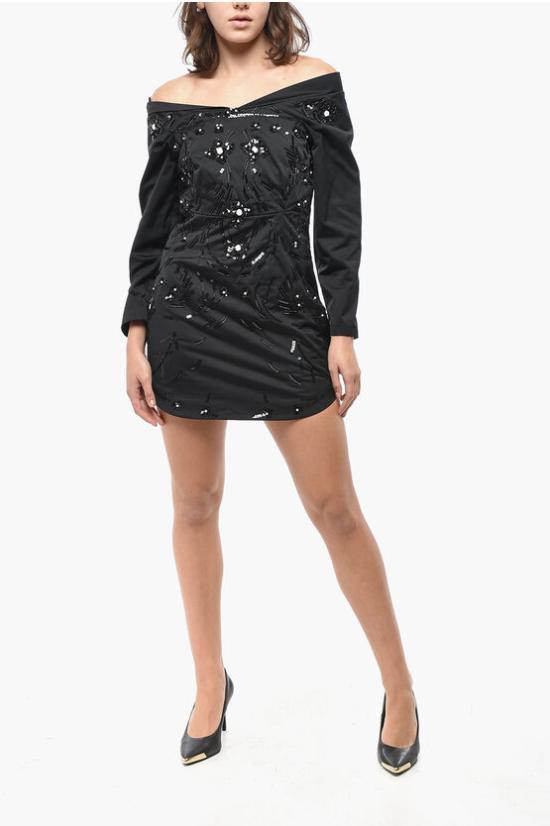  디스퀘어드2 숏 원피스 S75CV0677S78103900 Black