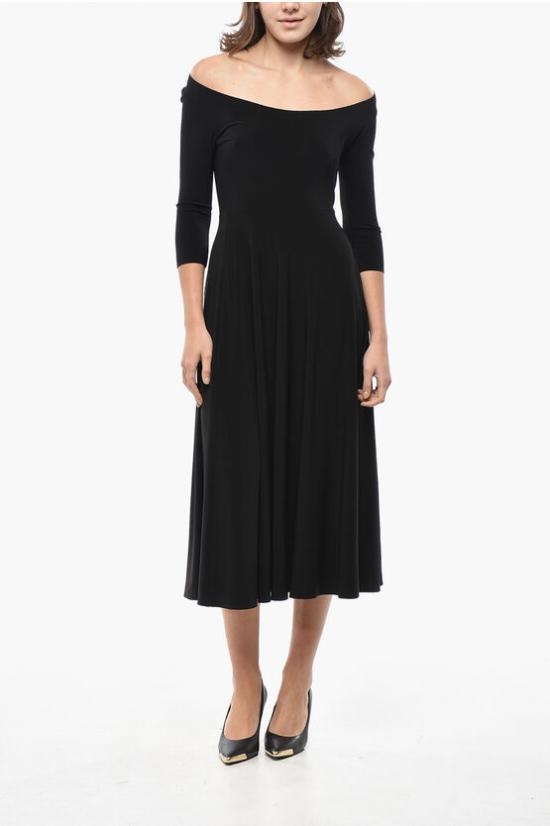  노마카말리 롱 원피스 KK2273PL145001 BLACK Black - NORMA KAMALI