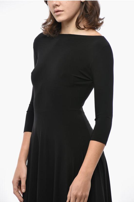  노마카말리 롱 원피스 KK2273PL145001 BLACK Black - NORMA KAMALI