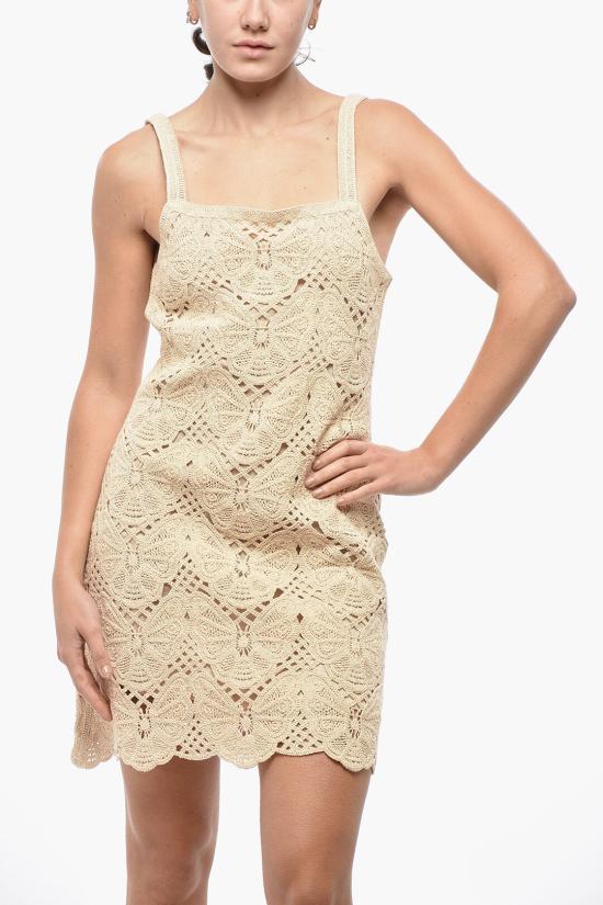  바이말렌비거 숏 원피스 Q72363003 1CT Beige - BY MALENE BIRGER