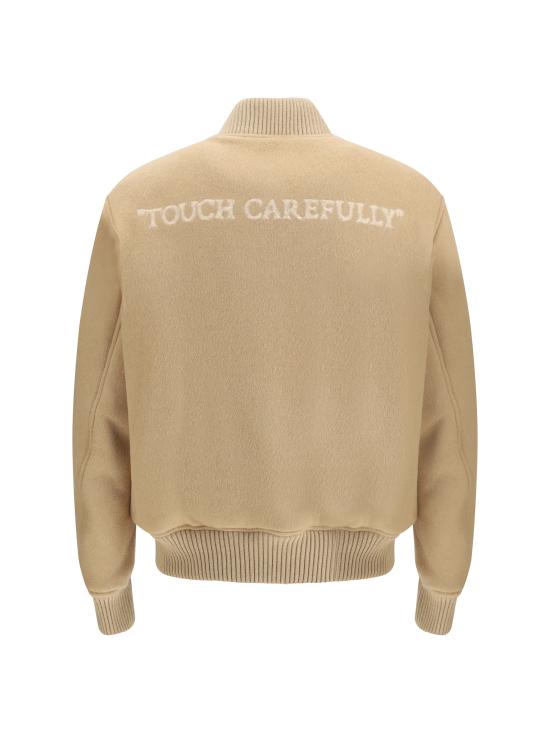 25FW 오프화이트 자켓 OMEH05JF25FAB001 626D BROWN - OFF WHITE