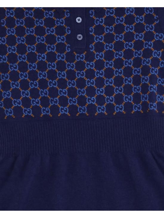 25FW [키즈] 구찌 원피스 828451XKEZ6 4145 BLUE - GUCCI