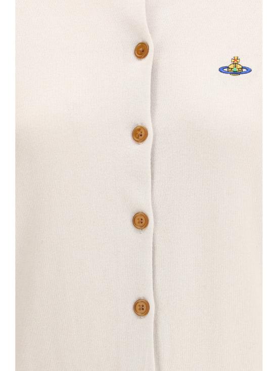 25FW 비비안웨스트우드 BEA 베아 니트 가디건 1803002PY001V A402 WHITE - VIVIENNE WESTWOOD