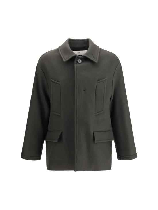 25FW 아미 코트 HCO456WV0078 020 GREY