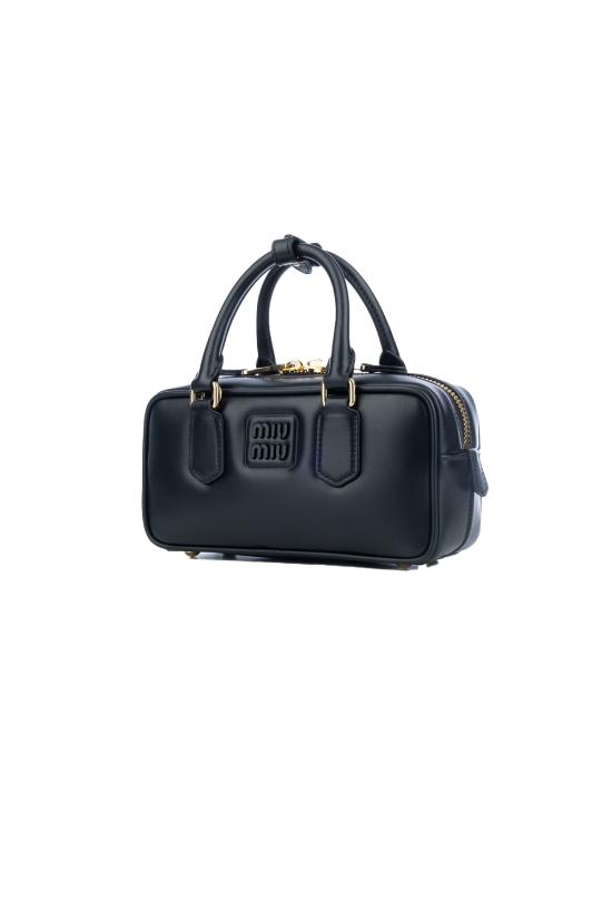 26FW 미우미우 토트백 5BB142VOONACR3 F0002 Nero - MIU MIU