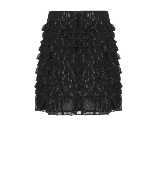 25FW 에센셜앤트워프 숏 스커트 INDIANAPOLIS I1BL 34 Black - ESSENTIEL ANTWERP